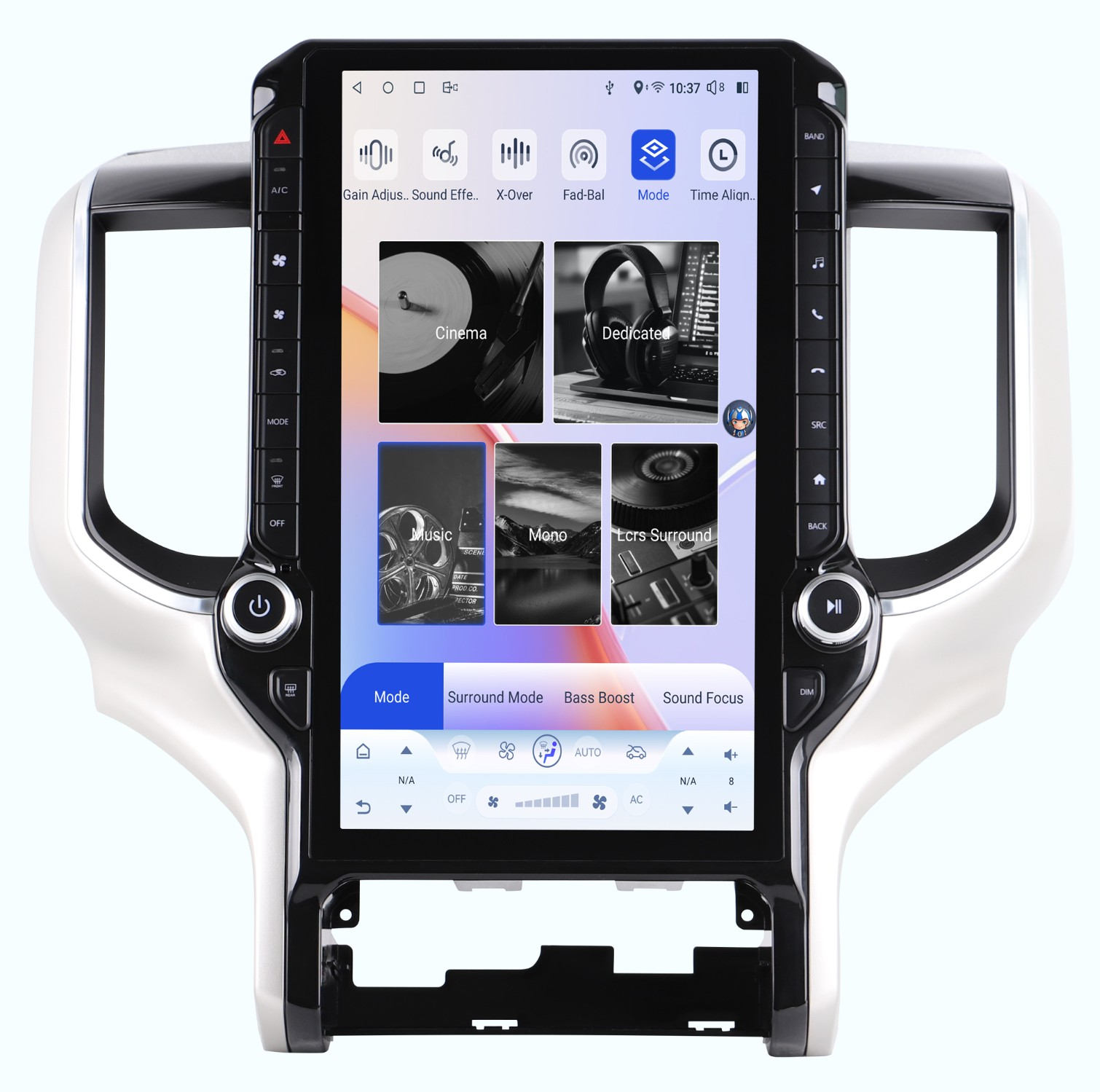 14.4“inch Tesla Style Vertical Screen Android 13 Car Radio GPS Navigation For Dodge RAM 2019-2023 Car Multimedia Stereo Player
