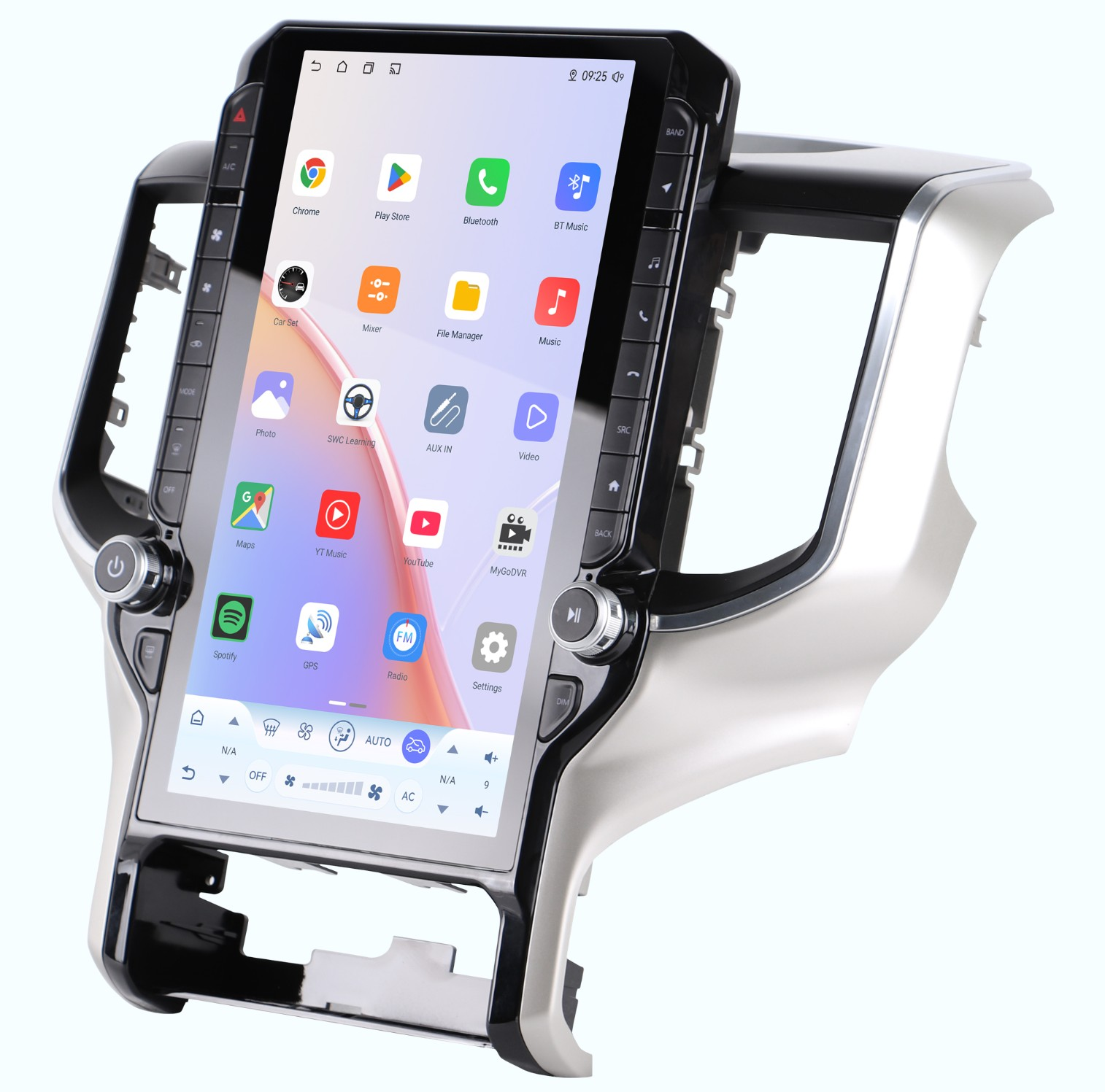 14.4“inch Tesla Style Vertical Screen Android 13 Car Radio GPS Navigation For Dodge RAM 2019-2023 Car Multimedia Stereo Player