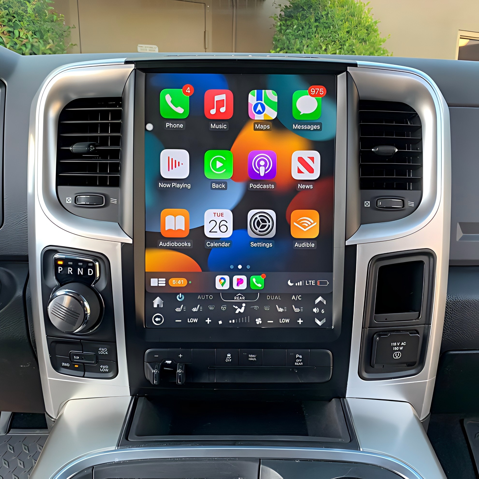 13“inch Tesla Style Vertical Screen Android 13 Car Radio GPS Navigation For Dodge RAM 2013-2018 Car Multimedia Stereo Player