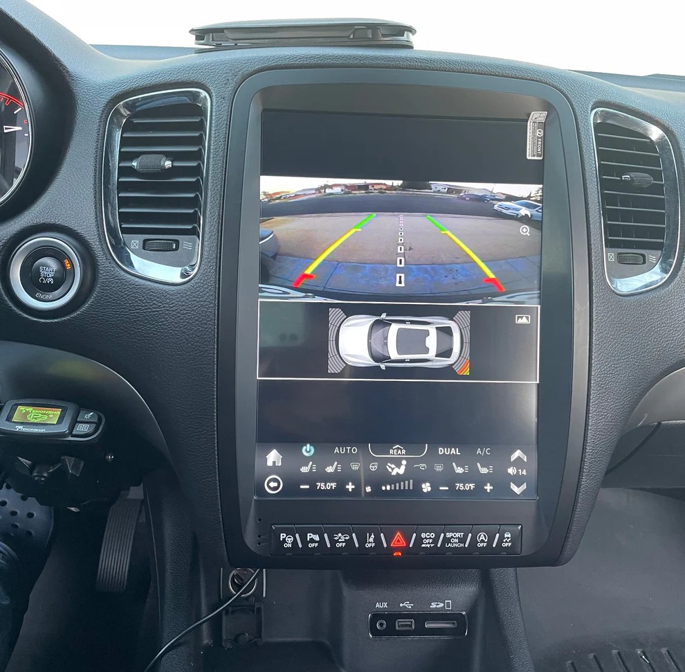 13“inch Tesla Style Vertical Screen Android 13 Car Radio GPS Navigation For Dodge Durango 2011-2020 Car Multimedia Stereo Player