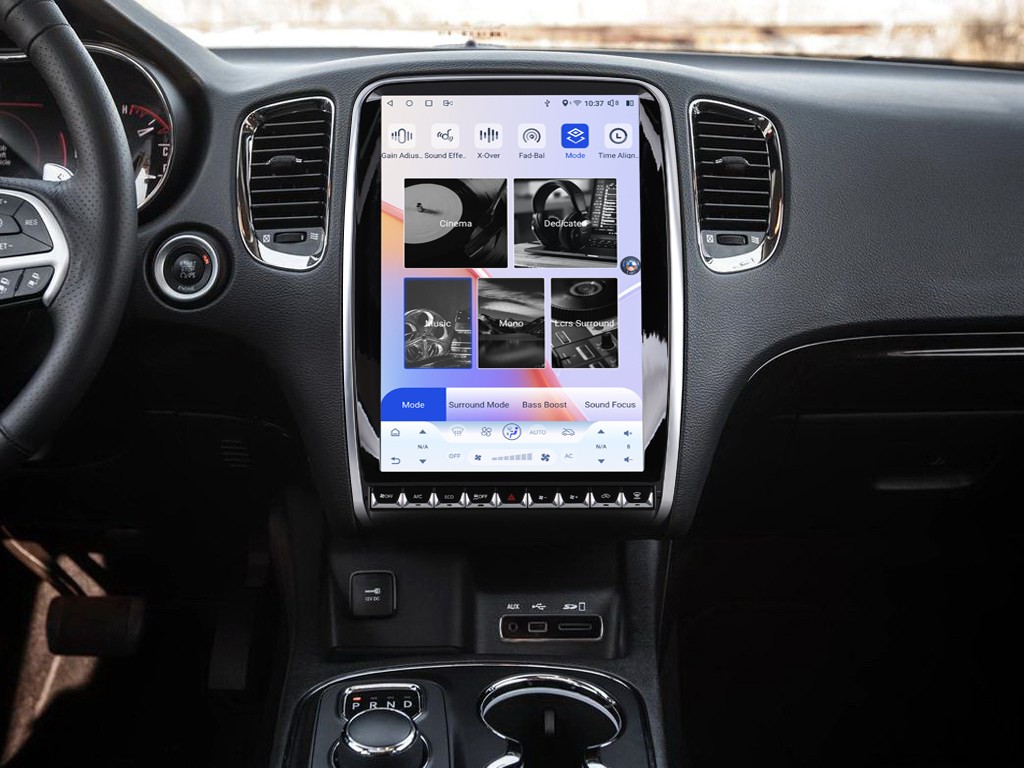 14.4“inch Tesla Style Vertical Screen Android 13 Car Radio GPS Navigation For Dodge Durango 2014-2020 Car Multimedia Stereo Player