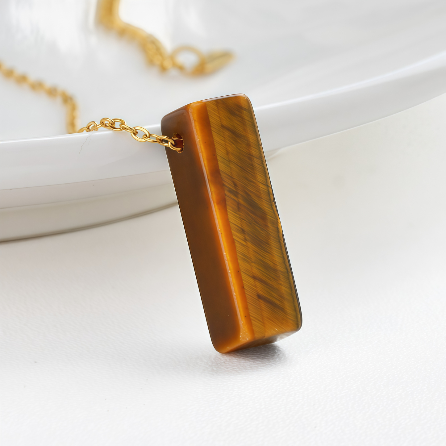 Crystal Natural Stone Chakra Healing Pendant