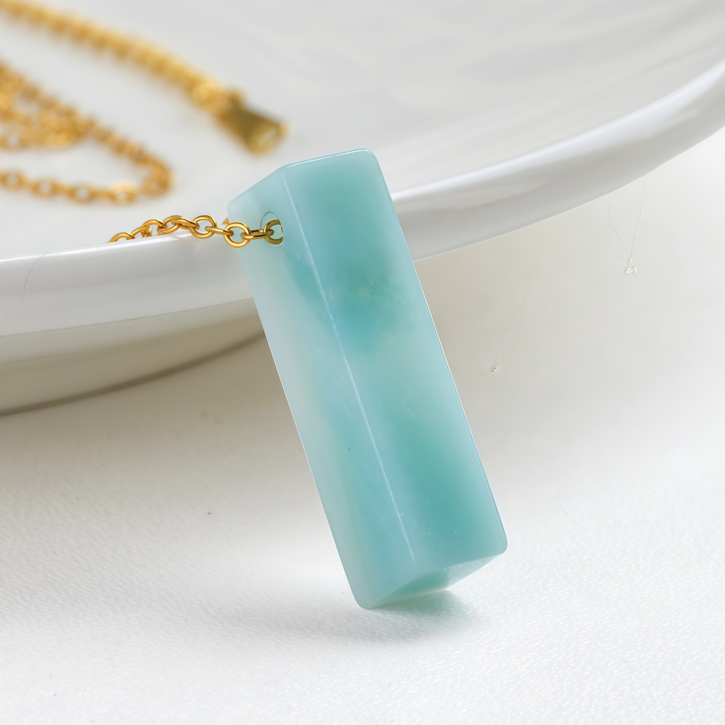 Crystal Natural Stone Chakra Healing Pendant