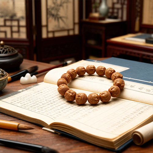 Buddha Head Tathagata Holding Bracelet