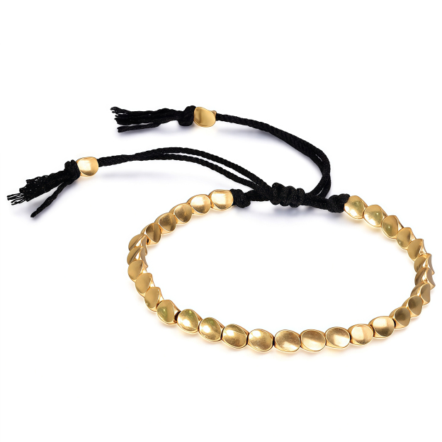 Tibetan Buddhist Stone Energy Copper Bead Healing Lucky Bracelet- EclatDoré
