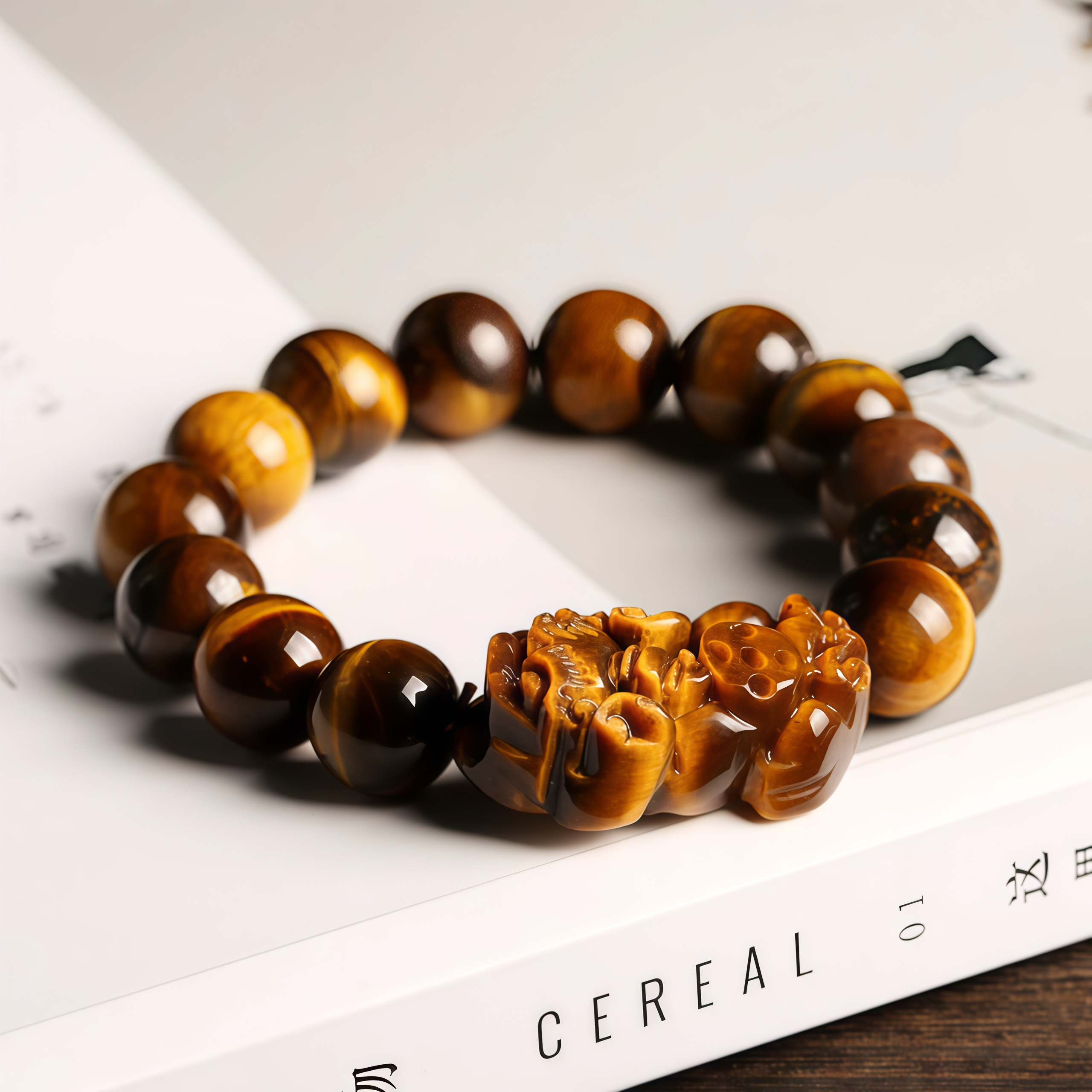 Natural Tiger Eye Wealth Bracelet- EclatDoré