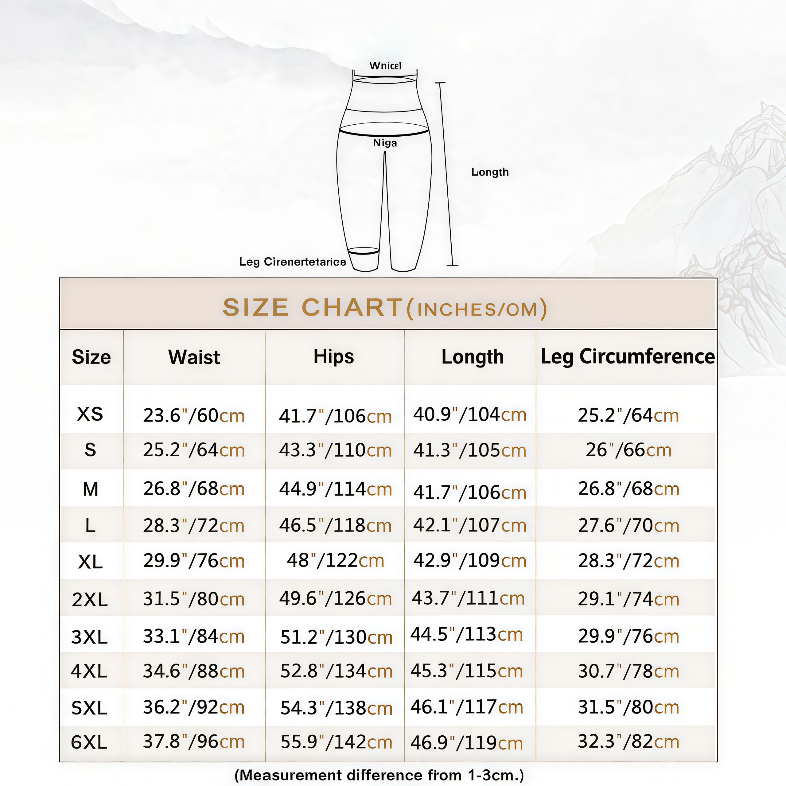 Pure Cotton Plum Blossoms Bamboo Orchids Chrysanthemums Pattern Women's Elastic Waist Harem Pants- EclatDoré