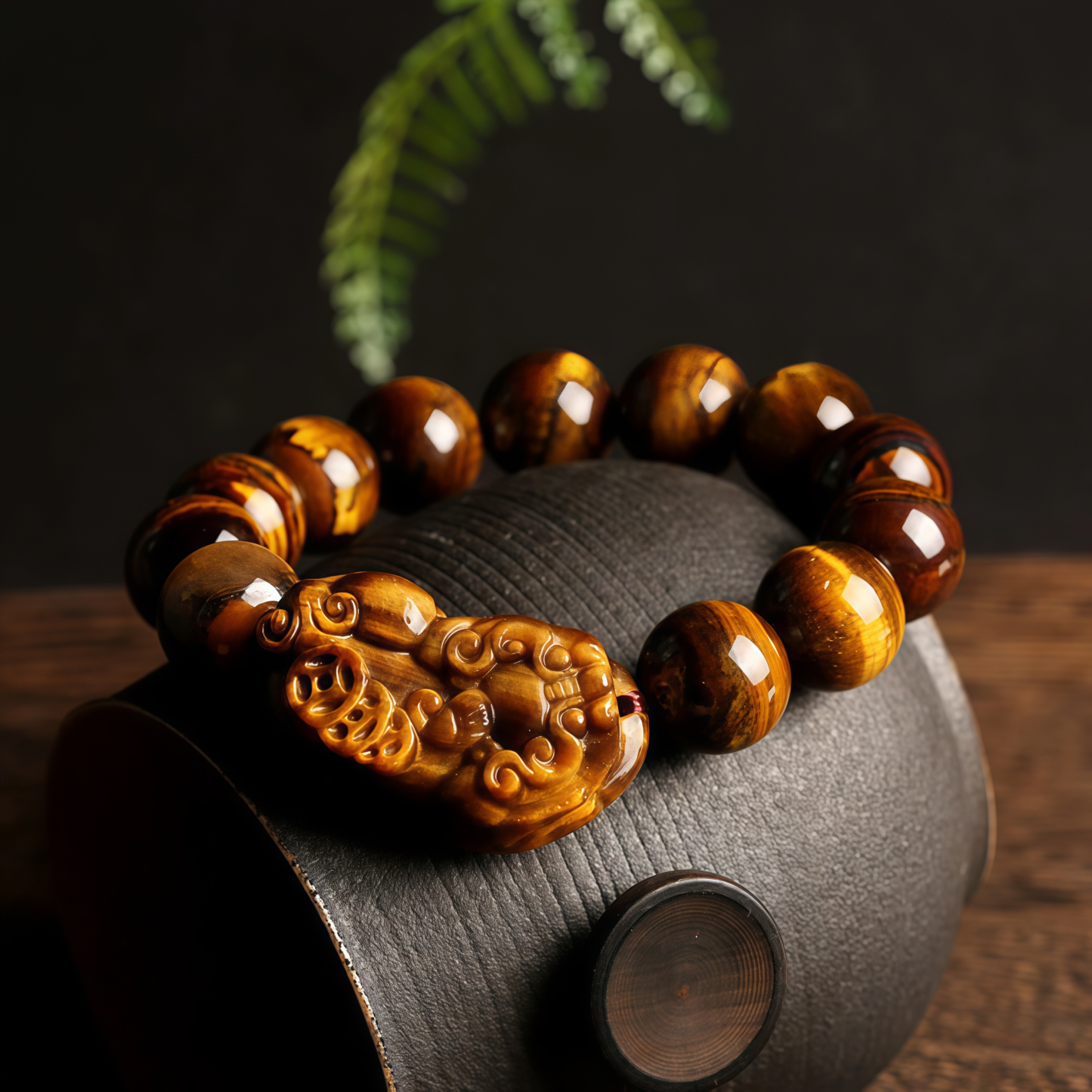Natural Tiger Eye Wealth Bracelet- EclatDoré