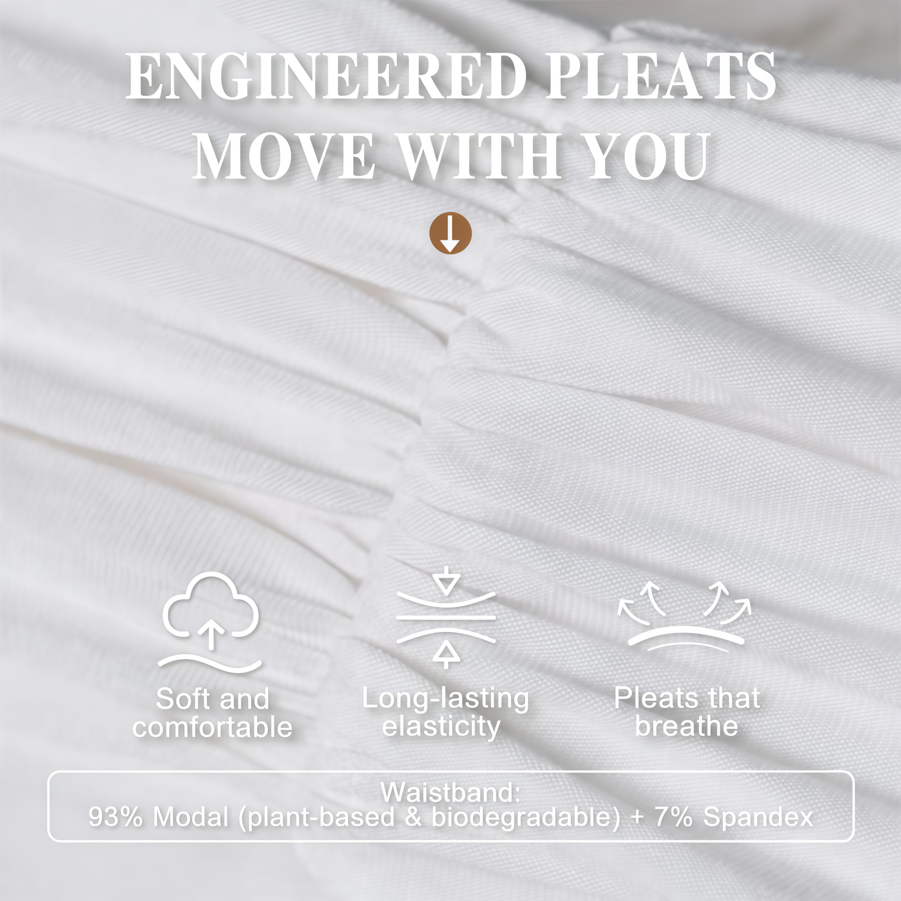 Pure Cotton Plum Blossoms Bamboo Orchids Chrysanthemums Pattern Women's Elastic Waist Harem Pants- EclatDoré