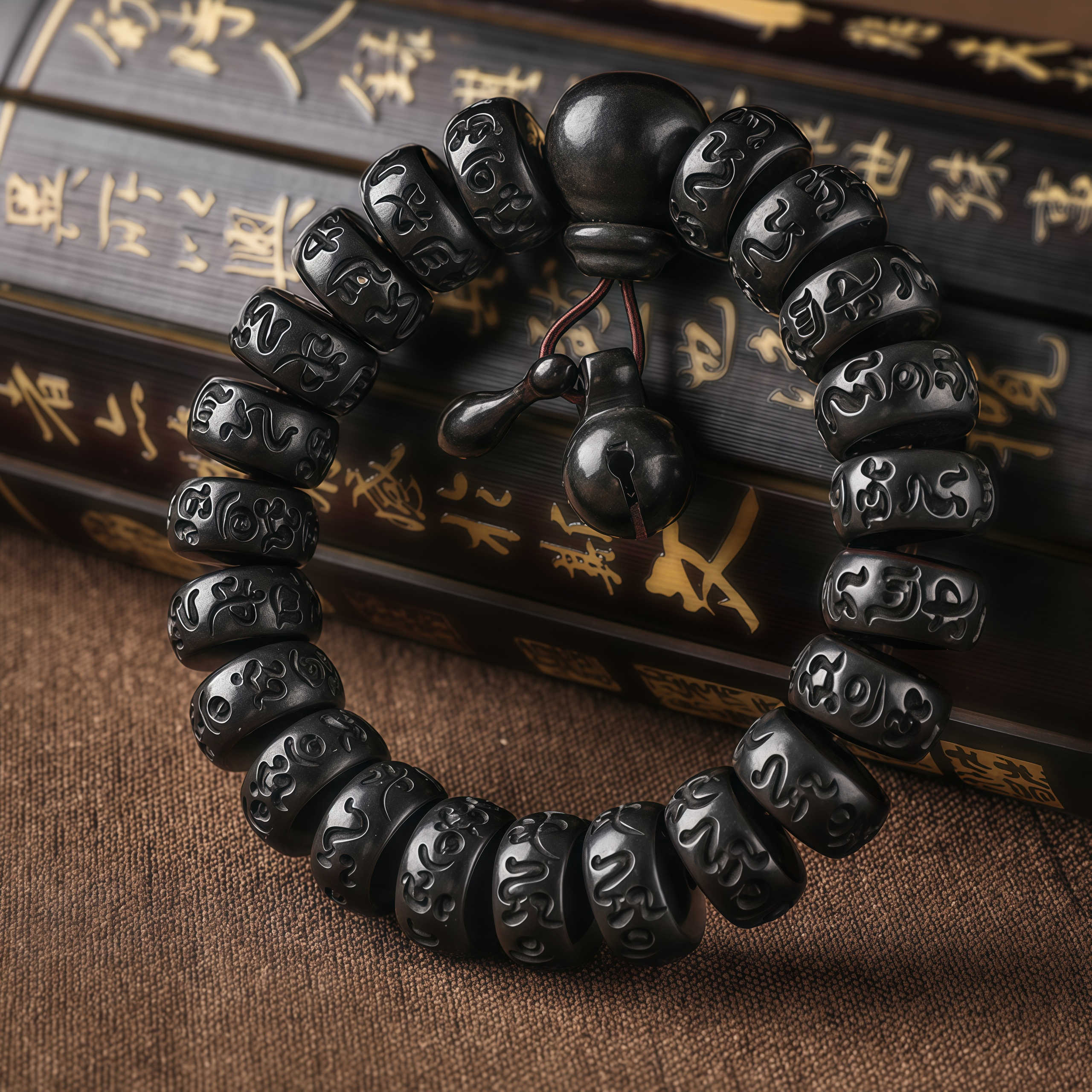 Tibetan Lightning Strike Wood Protection Bracelet- EclatDoré