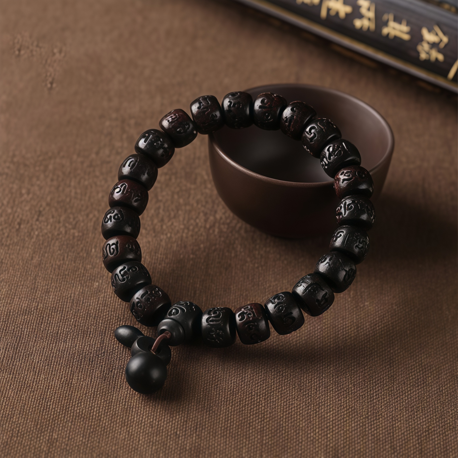 Tibetan Lightning Strike Wood Protection Bracelet- EclatDoré