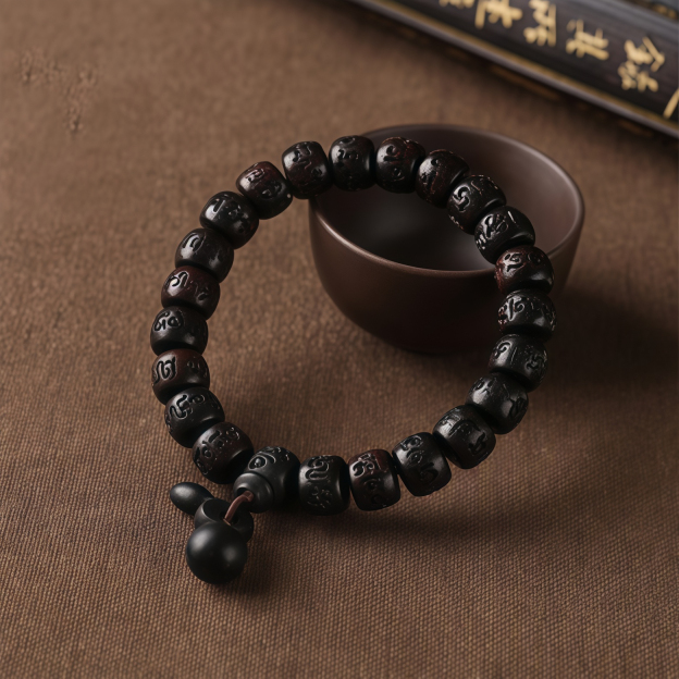 Tibetan Lightning Strike Wood Protection Bracelet- EclatDoré