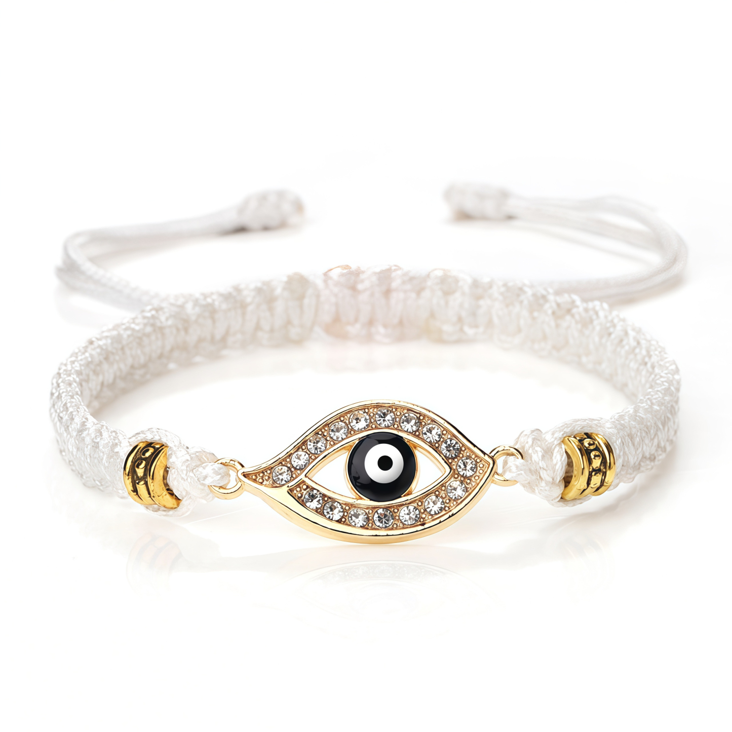 Tibeatan Buddhism Evil Eye Keep Away Evil Spirits String Bracelet- EclatDoré