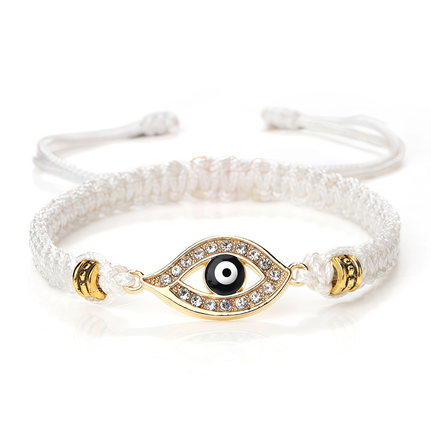 Tibeatan Buddhism Evil Eye Keep Away Evil Spirits String Bracelet- EclatDoré