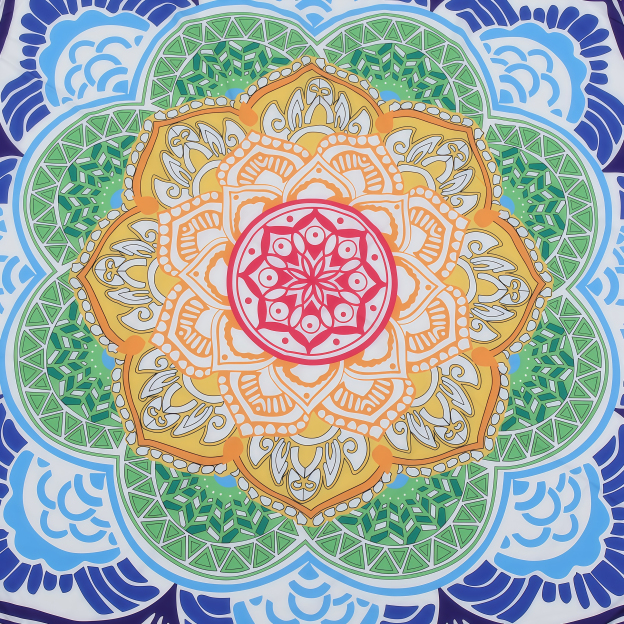 Tibetan Mandala Harmony Mat Decoration