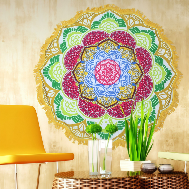 Tibetan Mandala Harmony Mat Decoration