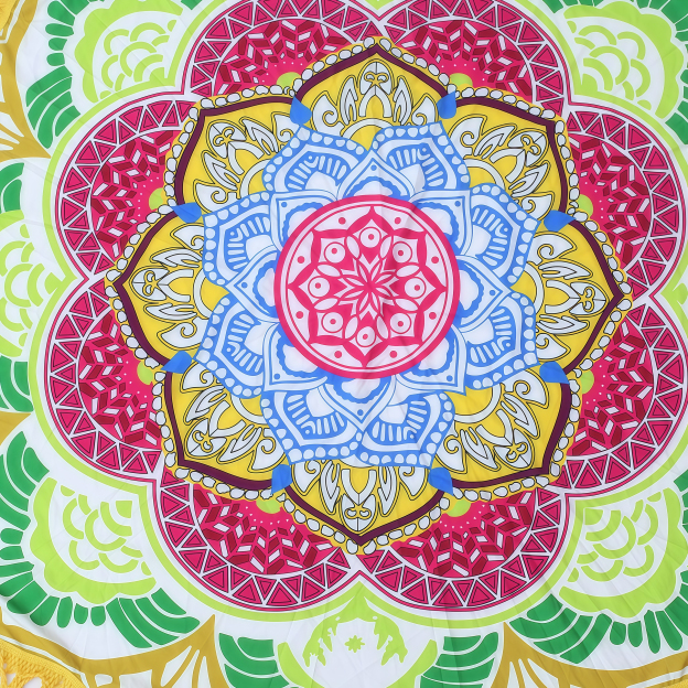 Tibetan Mandala Harmony Mat Decoration