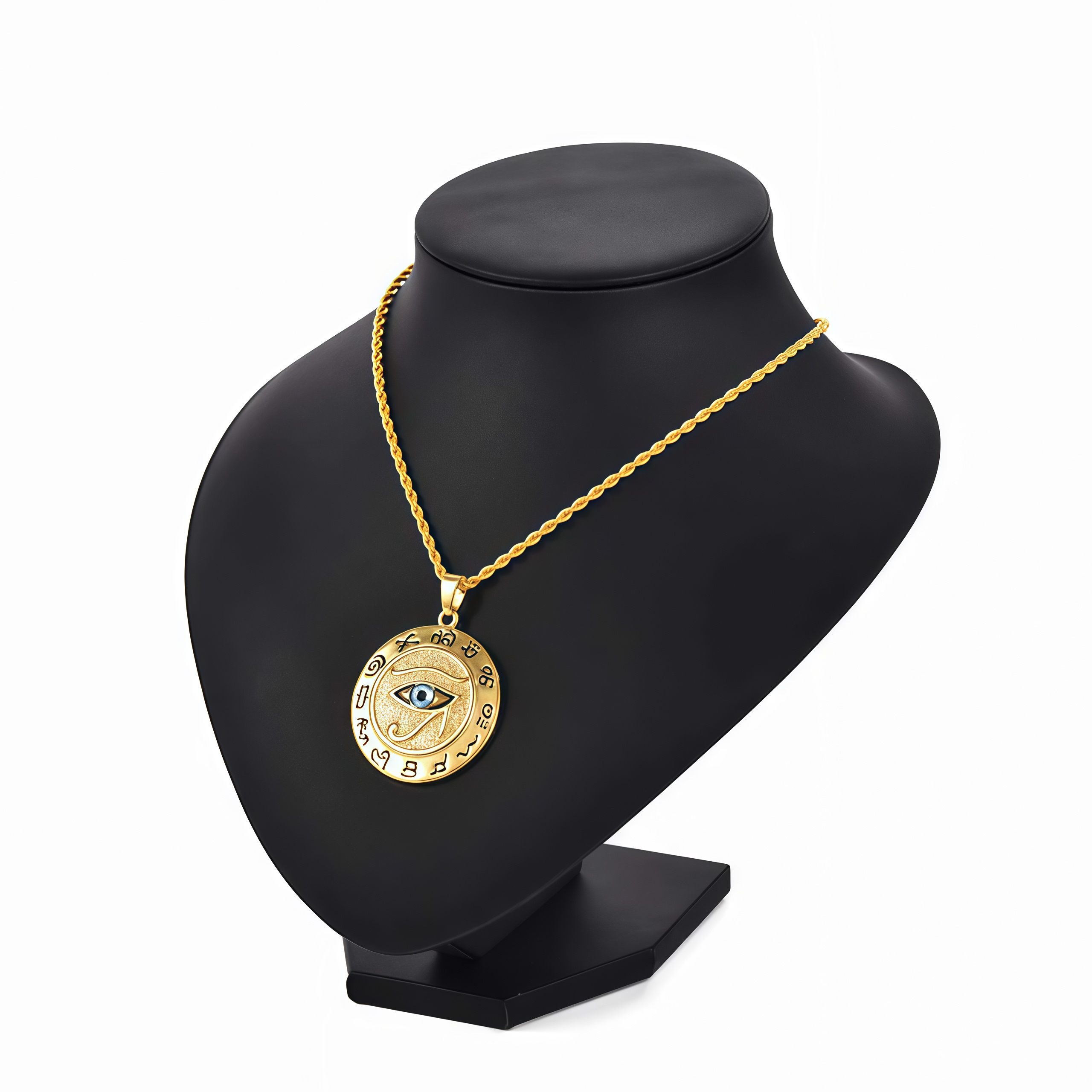 Eye of Horus Protection Necklace Pendant- EclatDoré