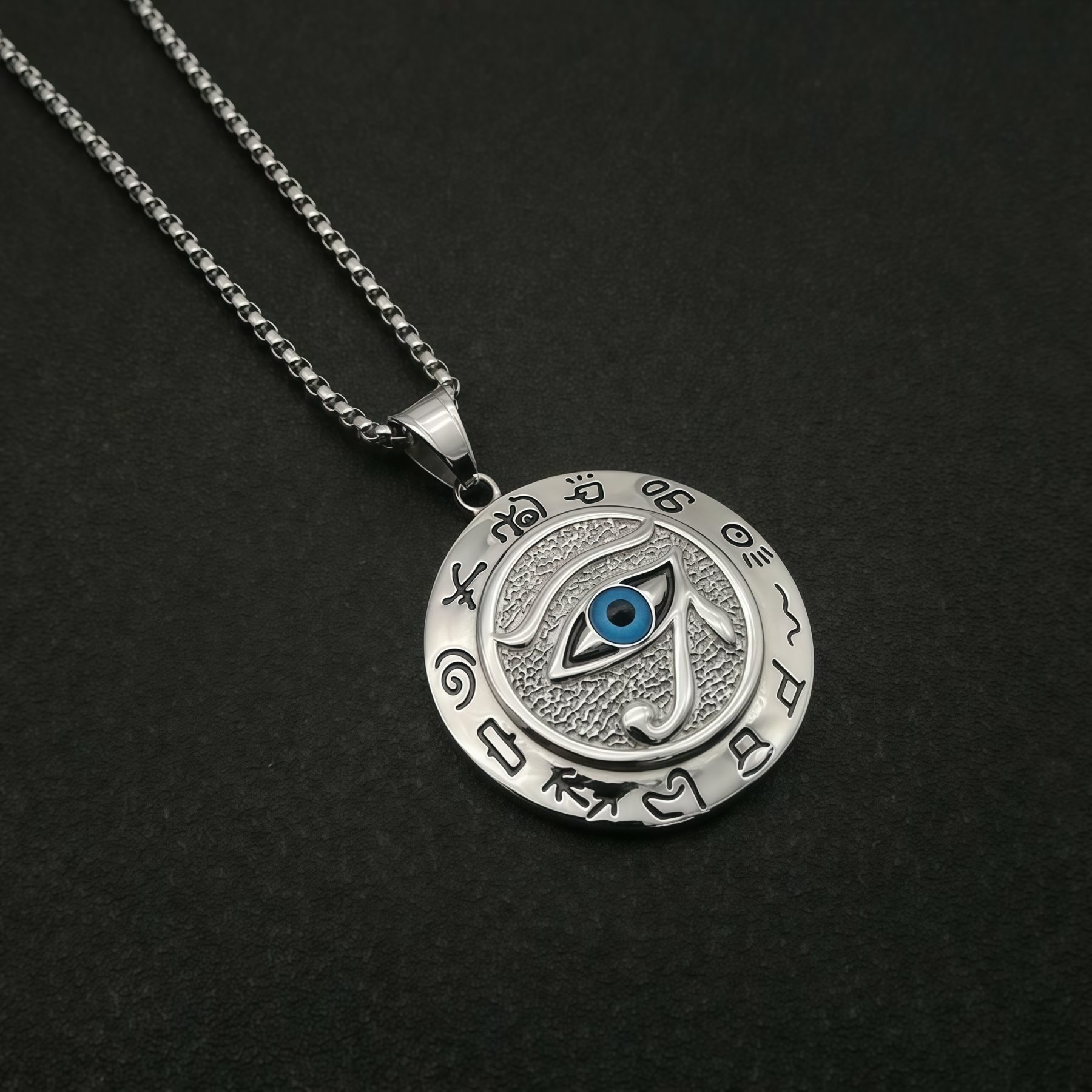 Eye of Horus Protection Necklace Pendant- EclatDoré