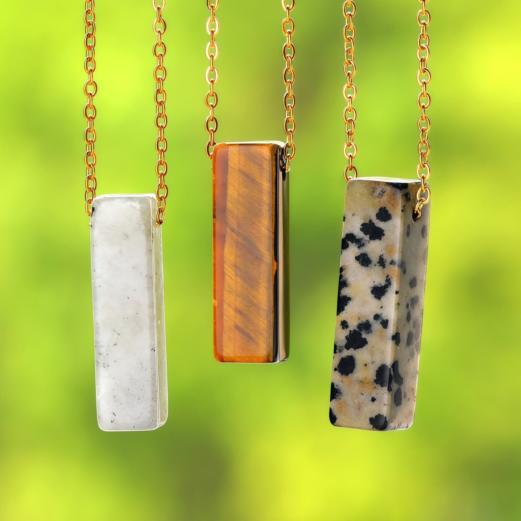 Crystal Natural Stone Chakra Healing Pendant