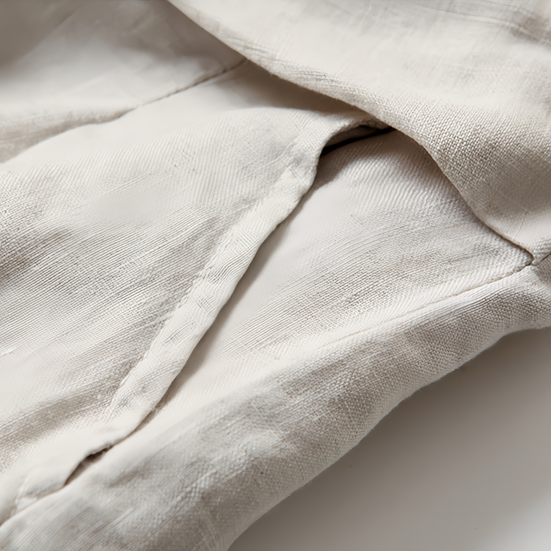 Women's Loose Fit Half Elastic High Waist Thin Artistic Cotton Linen Wide Leg Skirt Pants