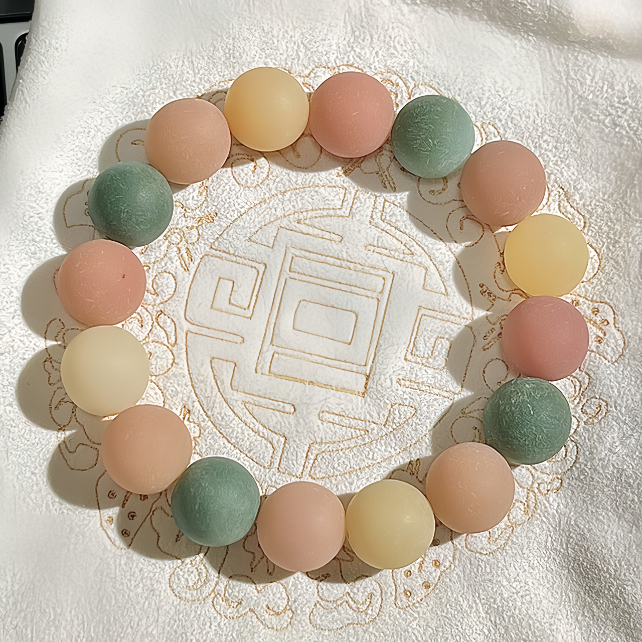 2025 New Arrival Natural White Bodhi Seed Zen Meditation Bracelet- EclatDoré