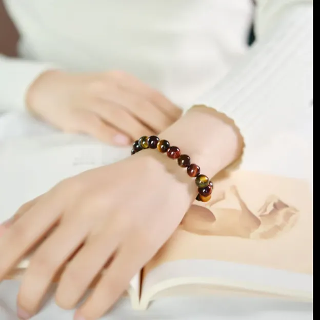 Natural Tiger Eye Positive Protection Bracelet