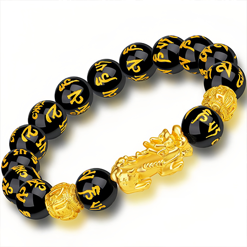 Mantra Wealth Bracelet|Attract Abundance & Spiritual Protection 