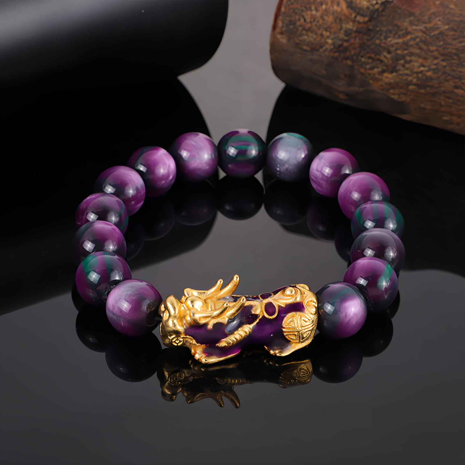Buddha Stone "Blessing and Protection" Pixiu Bracelet