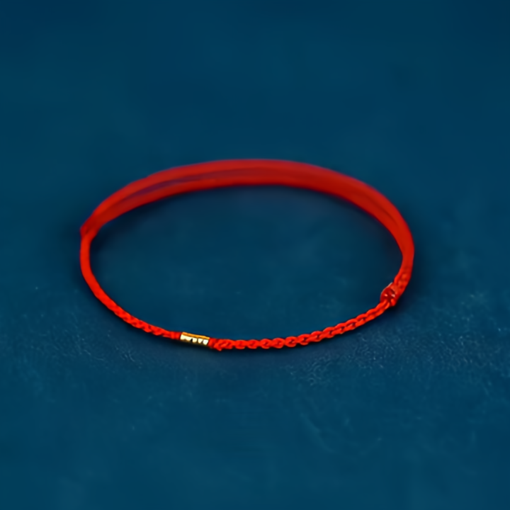 S925 Sterling Silver Lucky Gold Beads Braided Anklet Bracelet for Women - Adjustable Handmade Charm Jewelry- EclatDoré