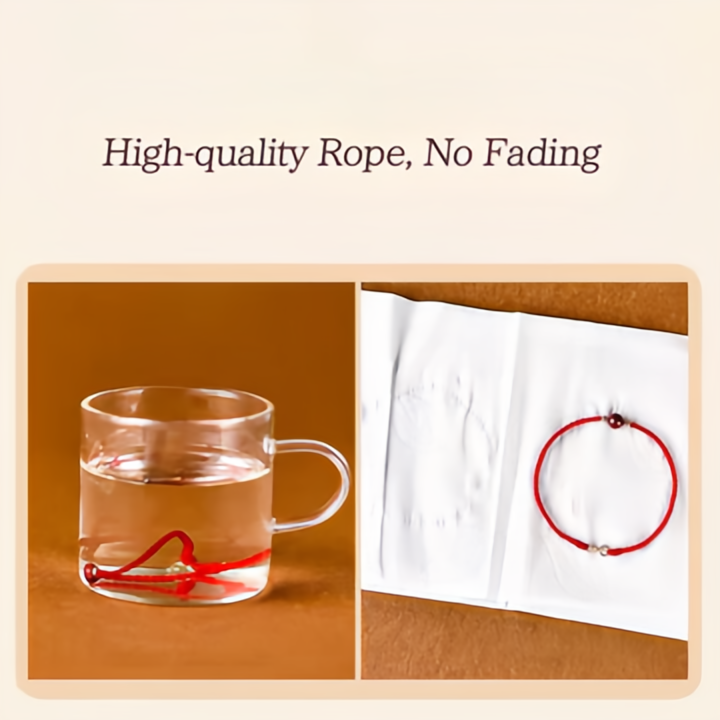 S925 Sterling Silver Lucky Gold Beads Braided Anklet Bracelet for Women - Adjustable Handmade Charm Jewelry- EclatDoré