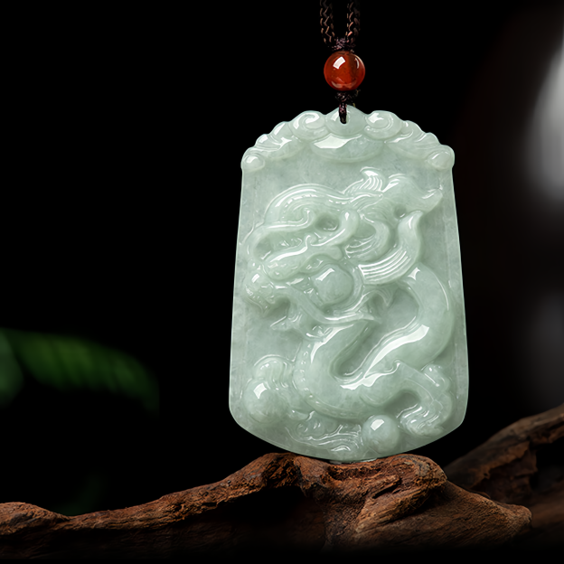 Handmade Natural Jade 12 Chinese Zodiac Abundance Amulet Pendant Necklace- EclatDoré