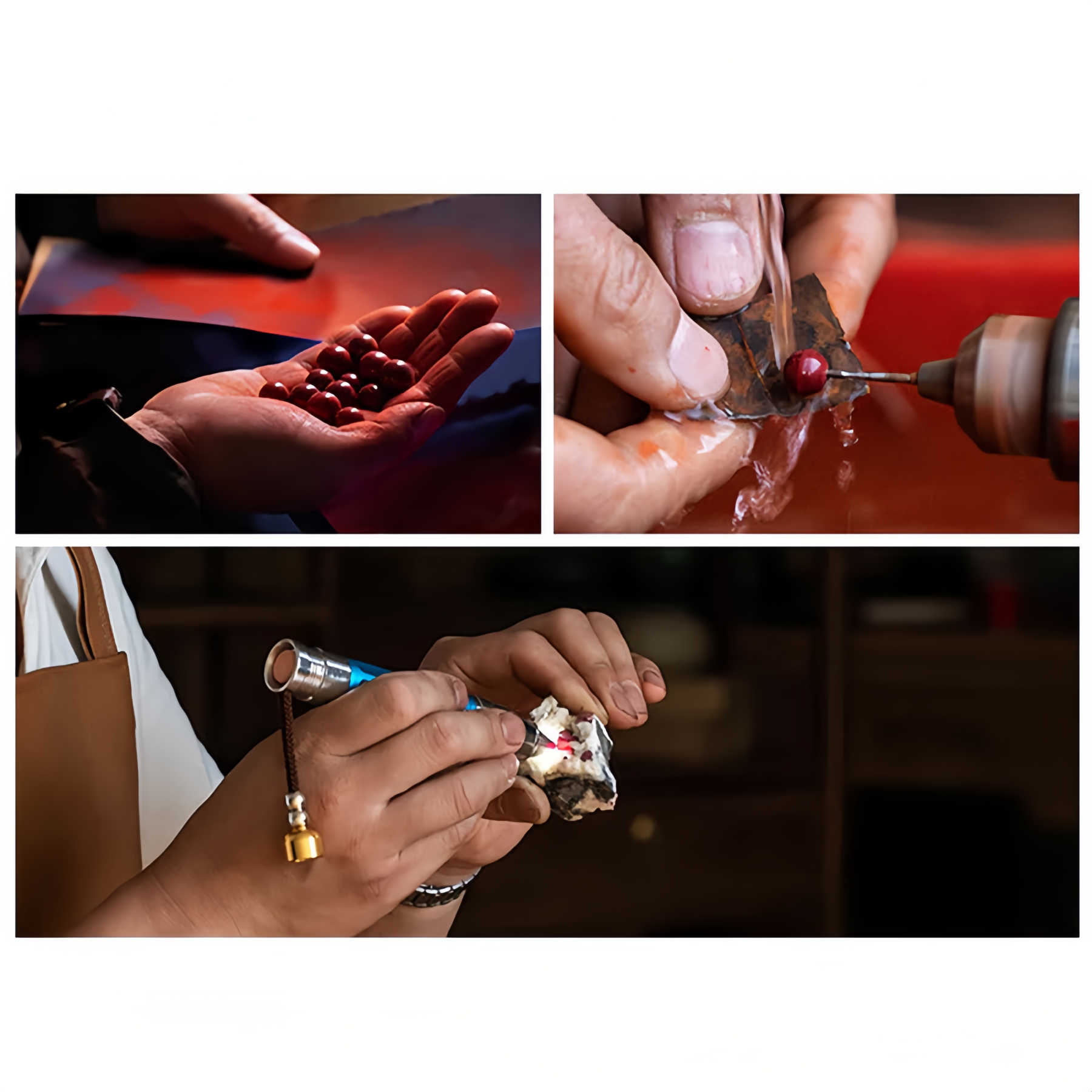 Natural Cinnabar 12 Zodiac Signs Hetian Jade Good Fortune Symbol Lucky Bracelet - Handwoven Charm Jewelry- EclatDoré