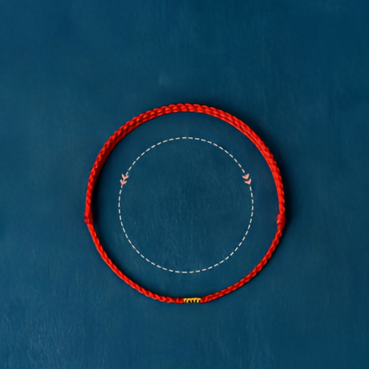 S925 Sterling Silver Lucky Gold Beads Braided Anklet Bracelet for Women - Adjustable Handmade Charm Jewelry- EclatDoré