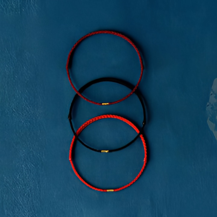 S925 Sterling Silver Lucky Gold Beads Braided Anklet Bracelet for Women - Adjustable Handmade Charm Jewelry- EclatDoré