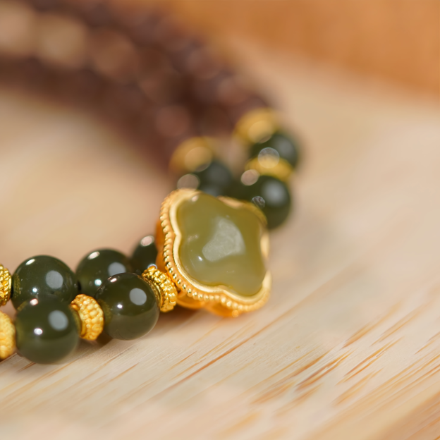 Chinese Herbal Healing Beads Bracelet - Wellness & Inner Balance- EclatDoré