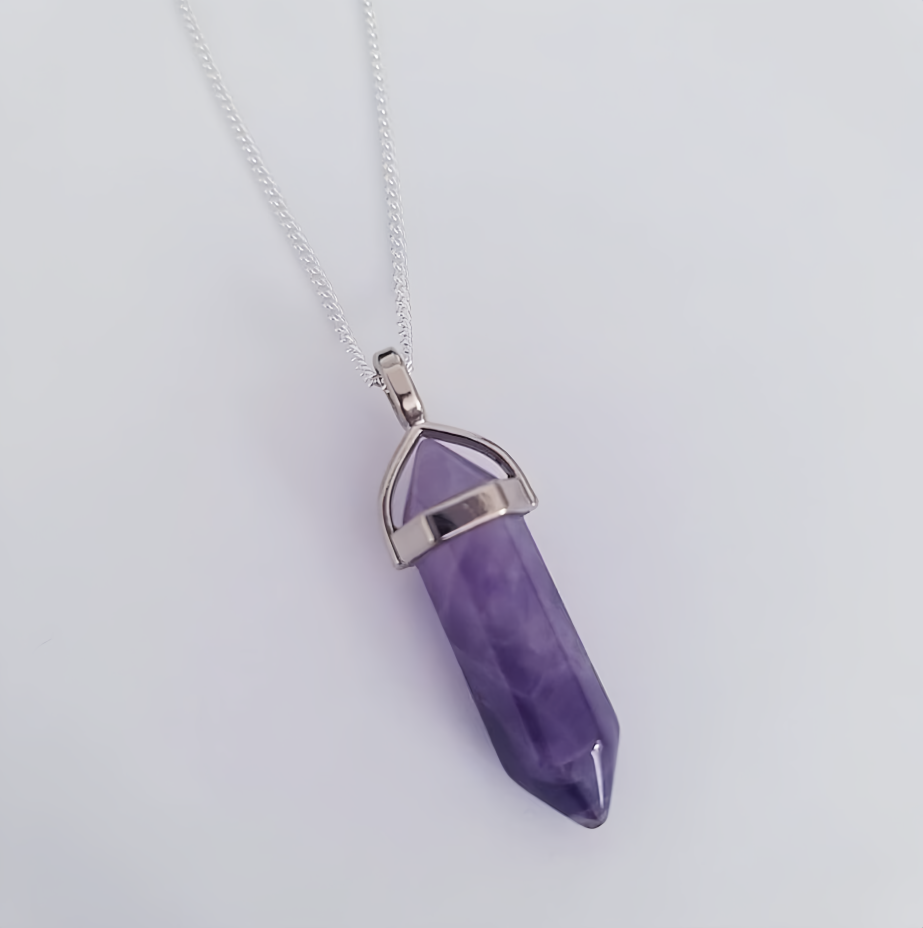 Natural Amethyst Necklace – Bohemian Spiritual Jewelry for 2025: Embrace Natural Energy and Soulful Resonance- EclatDoré