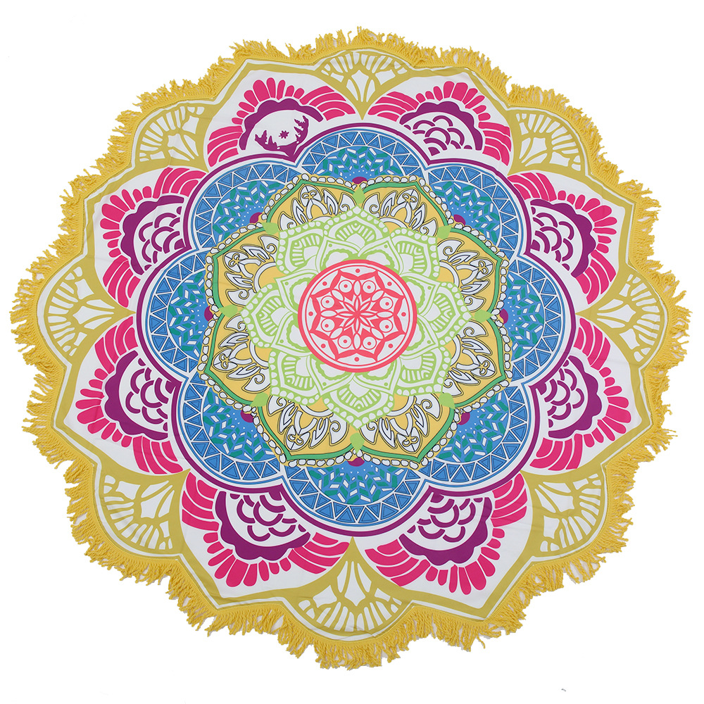 Tibetan Mandala Harmony Mat Decoration- EclatDoré