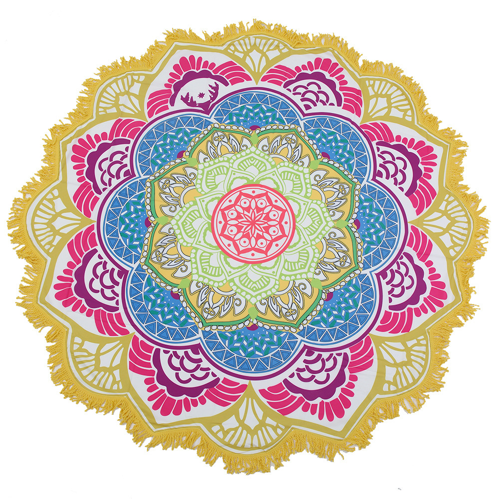 Tibetan Mandala Harmony Mat Decoration- EclatDoré