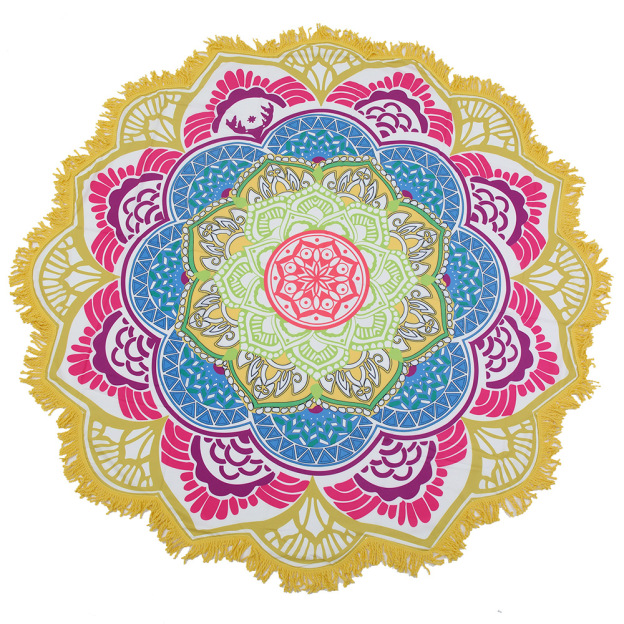 Tibetan Mandala Harmony Mat Decoration- EclatDoré