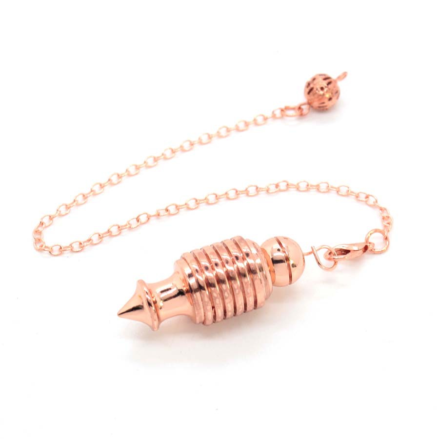 Metal cone detachable pendulum pendant| Reiki healing meditation yoga energy balance- EclatDoré