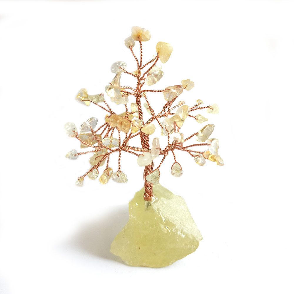 Rainbow Natural Crystal Tree of Life Fortune Decoration- EclatDoré
