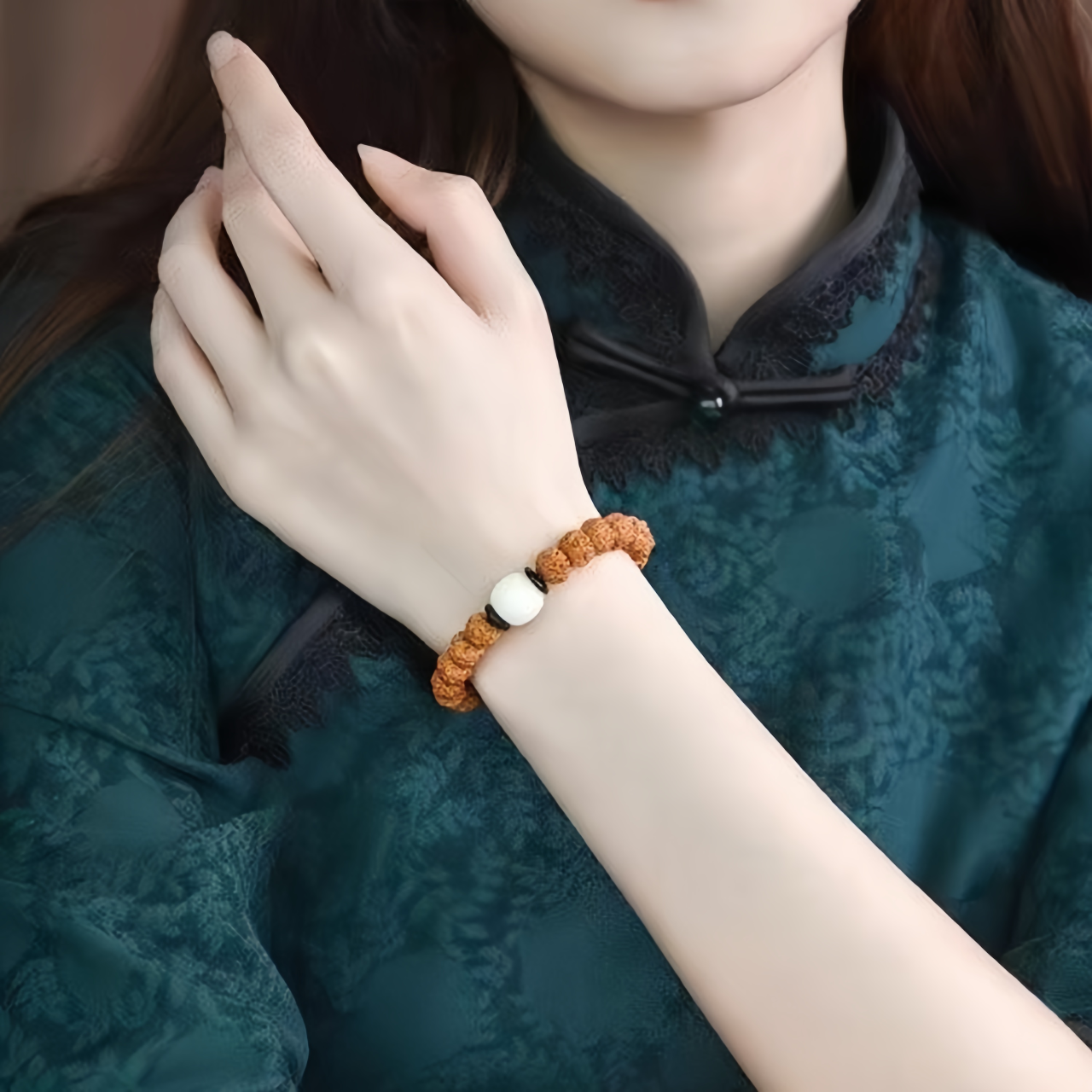 2025 Popular Handmade Natural Small Bodhi Buddhist Bracelet for Health & Peace | Spiritual Jewelry- EclatDoré