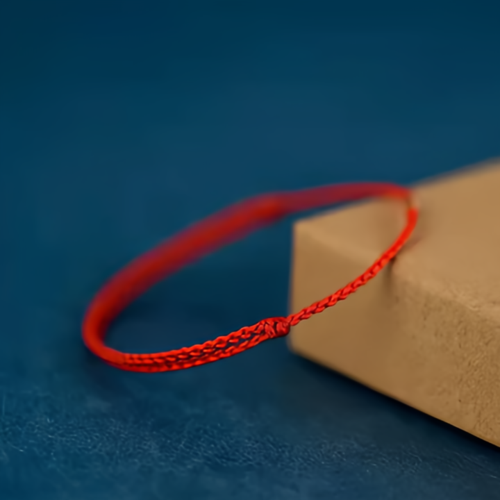 S925 Sterling Silver Lucky Gold Beads Braided Anklet Bracelet for Women - Adjustable Handmade Charm Jewelry- EclatDoré