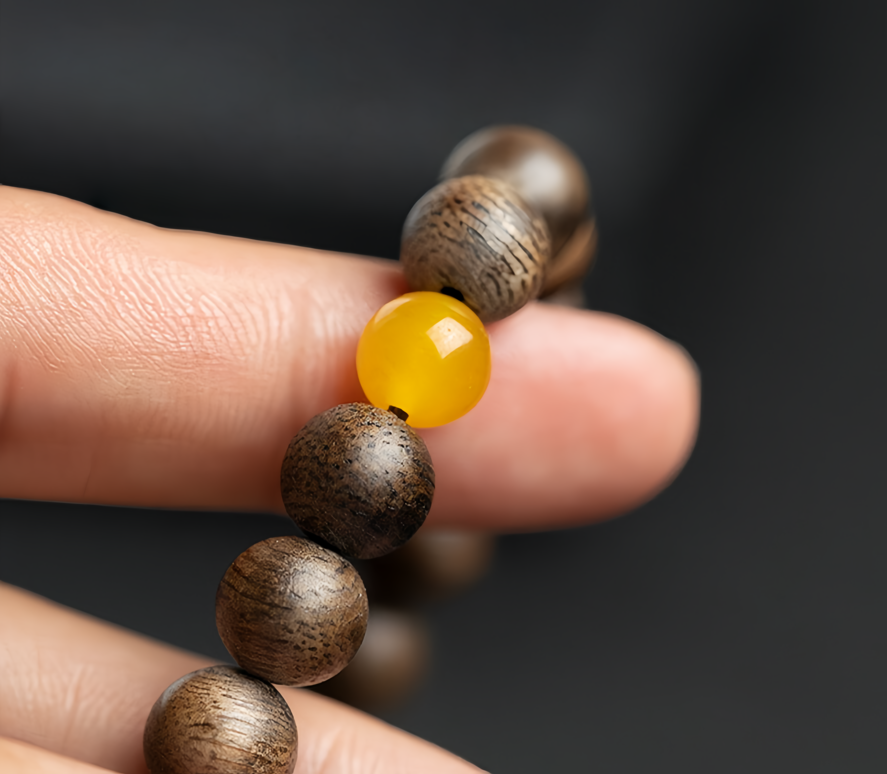 Buddhist Beads Bracelet with Fortune-Turning Power and Incense Scent - Healthy & Harmonious Couple Jewelry Gift 2025- EclatDoré