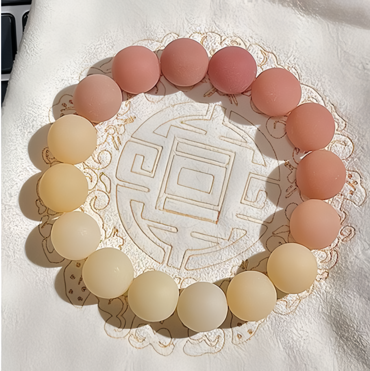 2025 New Arrival Natural White Bodhi Seed Zen Meditation Bracelet- EclatDoré