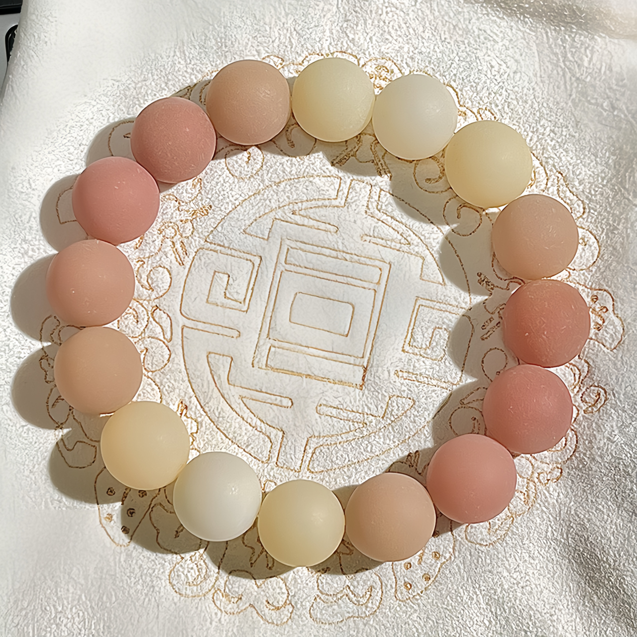 2025 New Arrival Natural White Bodhi Seed Zen Meditation Bracelet- EclatDoré