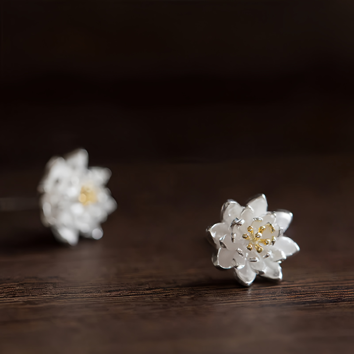 925 Sterling Silver Earrings, 18K Gold-Plated Copper, Healing Earrings- EclatDoré