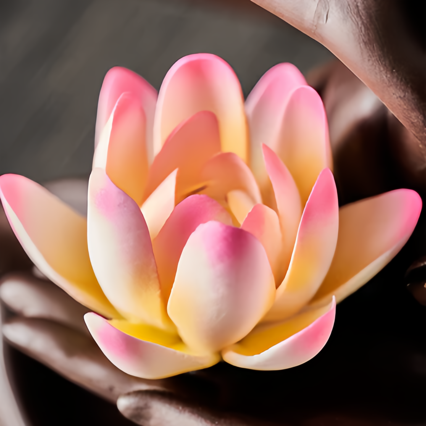 Handcrafted Lotus Buddha Citrus Aromatherapy Incense Burner - Eco-Friendly Zen Meditation Diffuser- EclatDoré