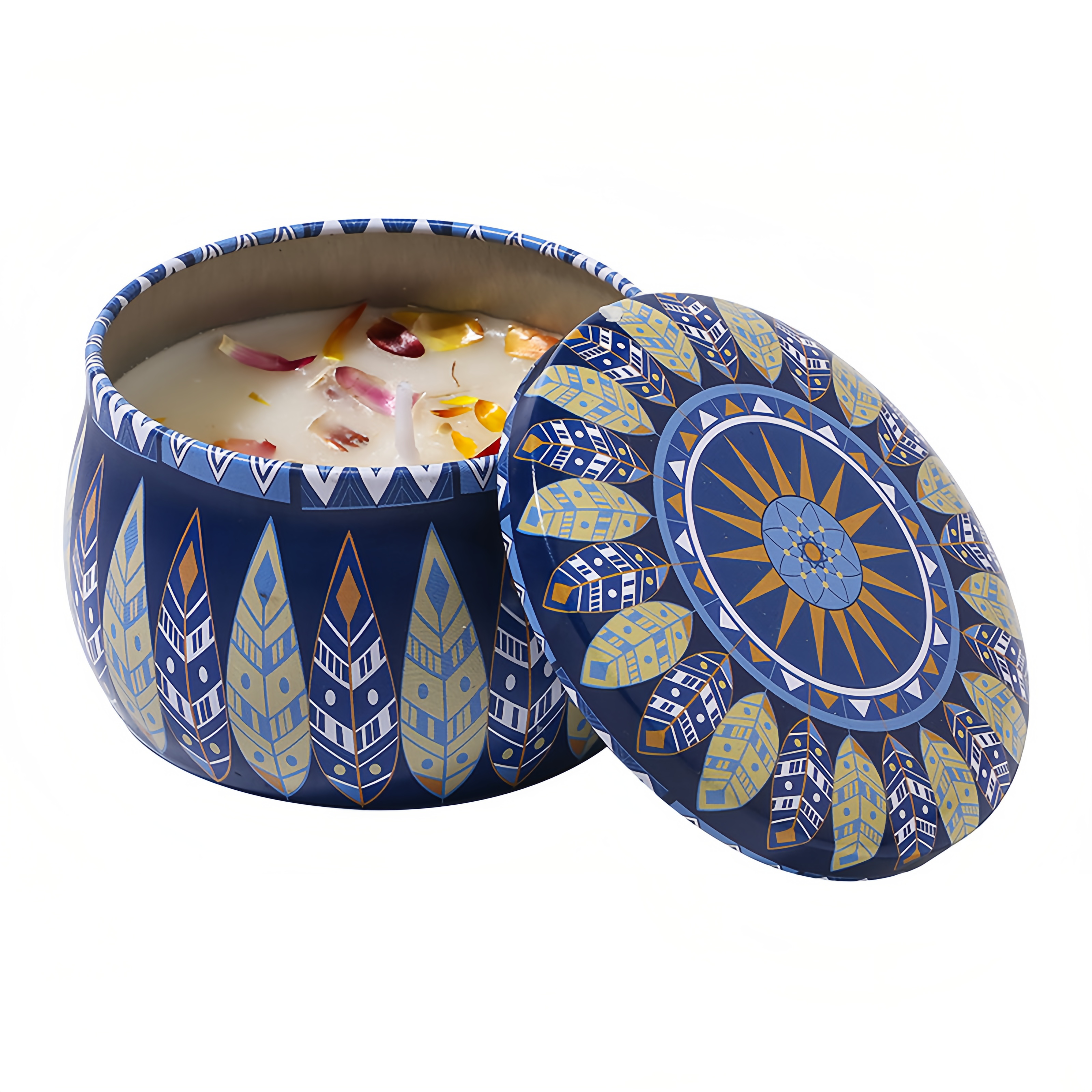 Tibetan-Inspired Himalayan Floral Scented Candles | Eco-Friendly  Aromatherapy for Meditation/Yoga/Home Decor | Hand-Poured- EclatDoré